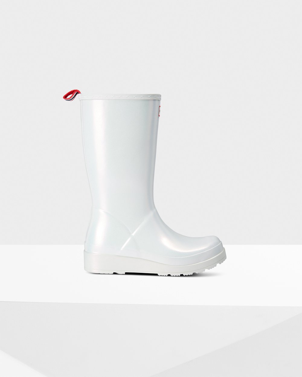 Botas Play Hunter Feminina Prateadas - Original Tall Nebula Rain - 76YEXWSCV